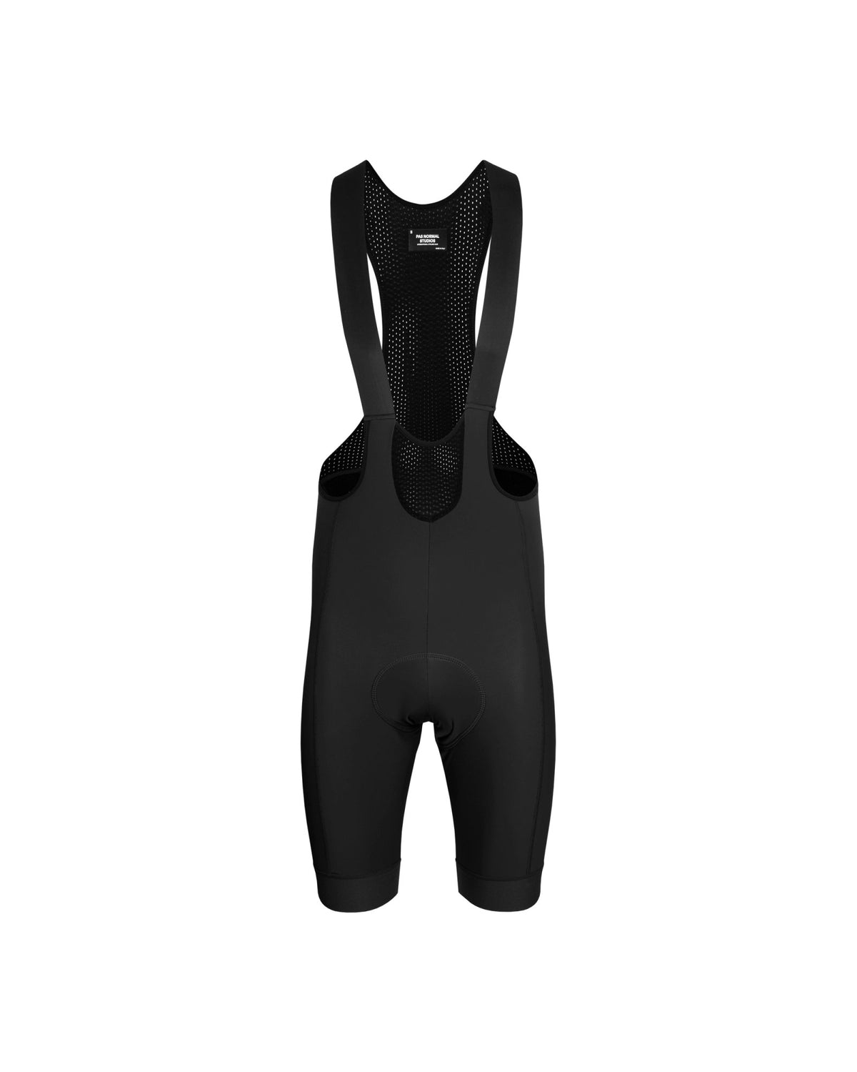 Culotte corto Pas Normal Studios Mechanism Deep Winter en Black, vista frontal de estudio #Color_Black