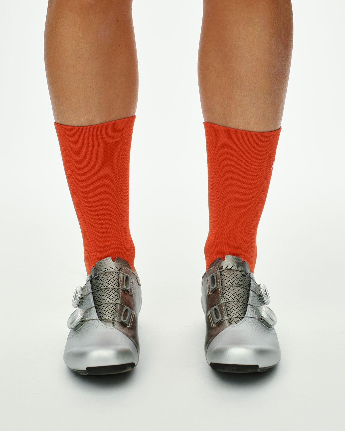 Race Socks Hibiscus Orange vista frontal #Color_Hibiscus Orange