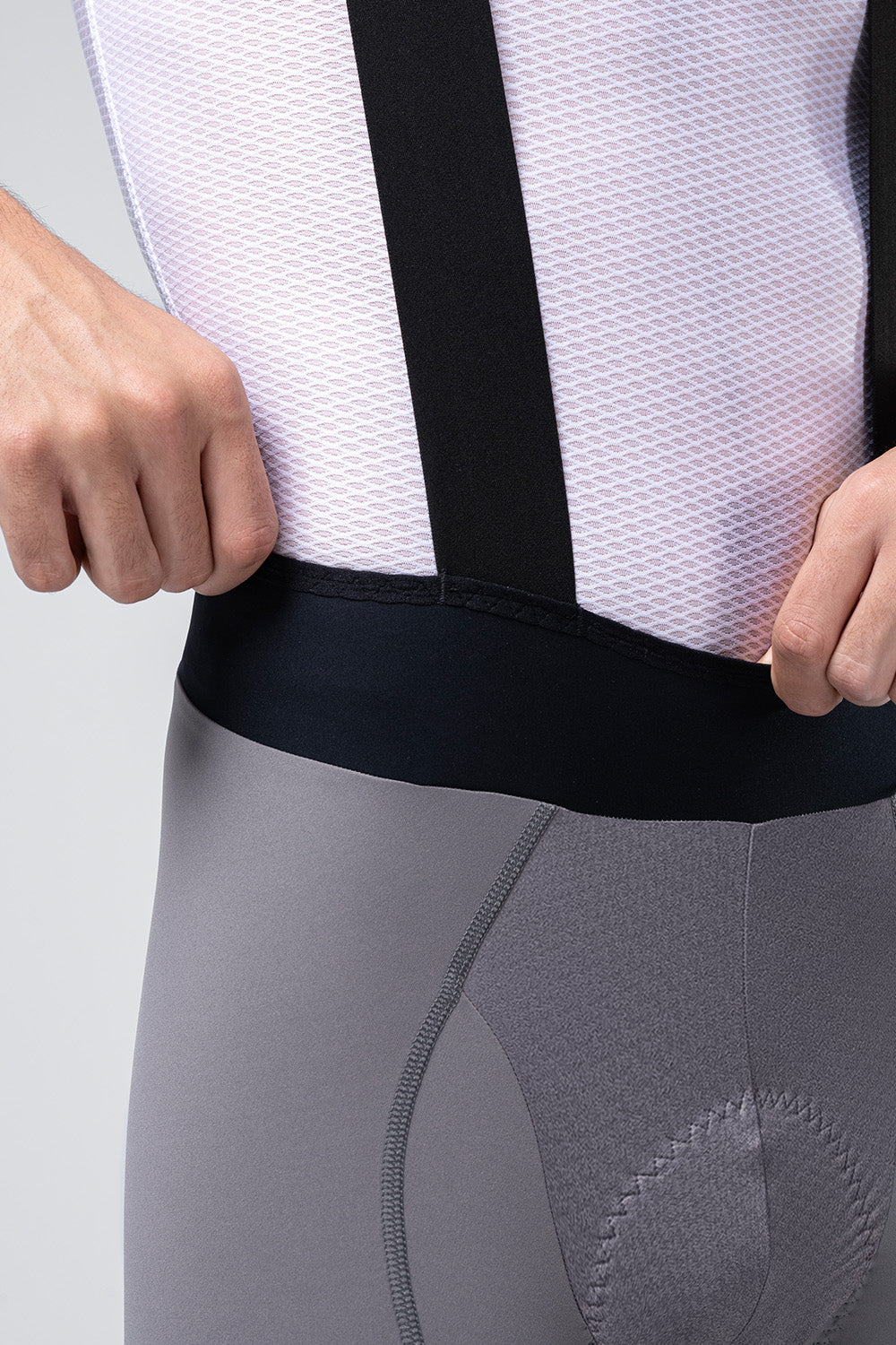 Culotte Corto Gobik Absolute 7.0 en Kettle, detalle de la cintura #Color_Kettle