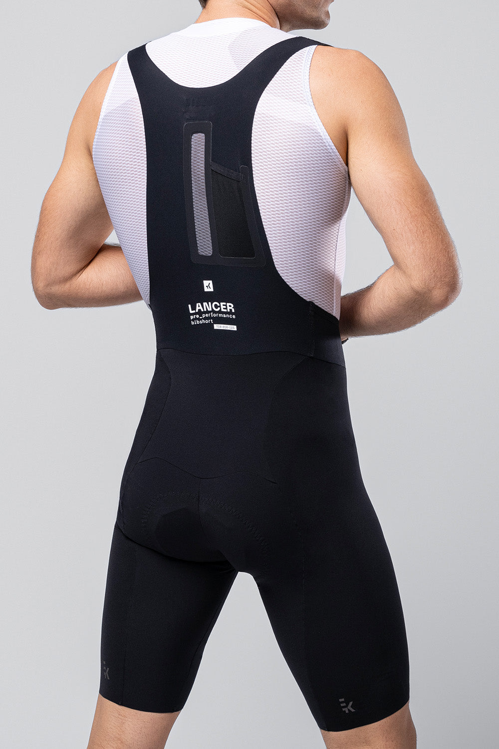 Culotte Corto Gobik Lancer en Black, vista lateral sobre modelo #Color_Black