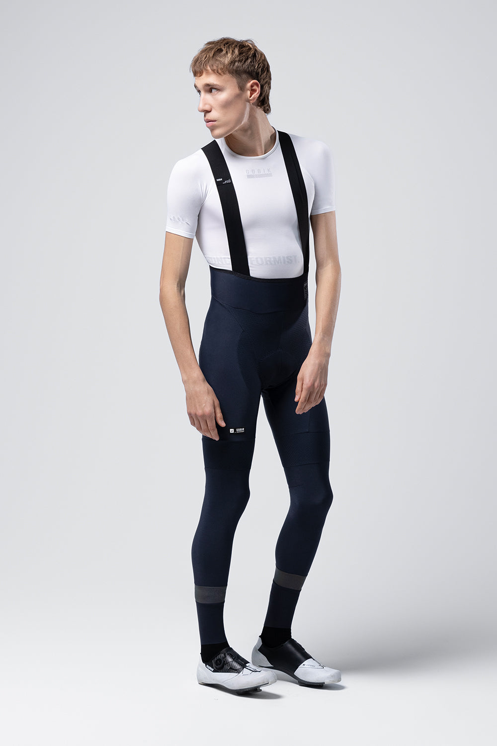 Culotte Largo Gobik Absolute 7.0 en Ultrablue, vista frontal sobre modelo #Color_Ultrablue