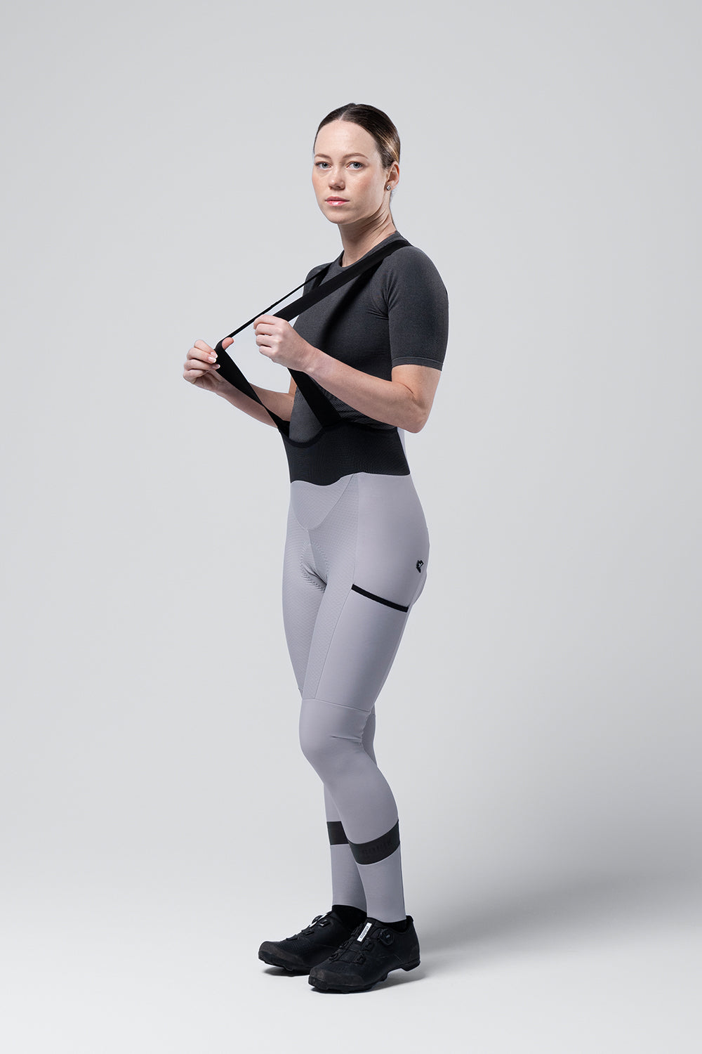 Culotte Largo Mujer Gobik Grit en Tapioca, vista frontal sobre modelo #Color_Tapioca