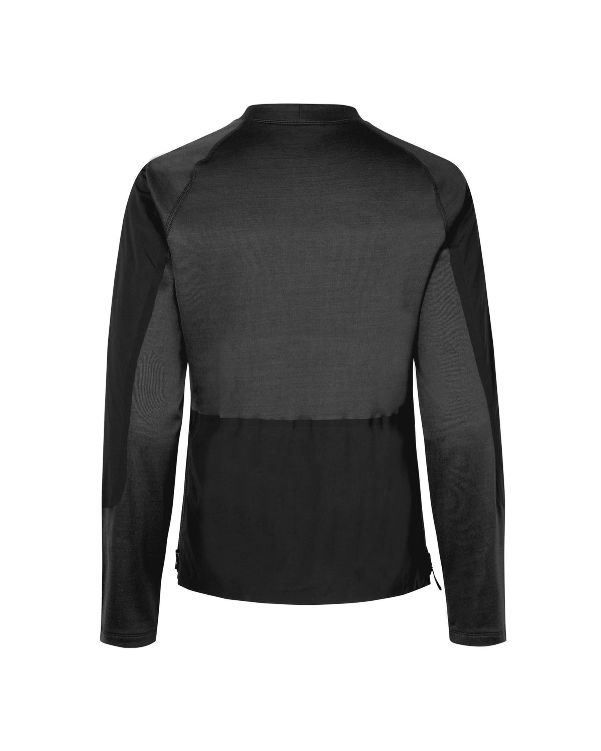 Camiseta técnica larga de mujer Pas Normal Studios Escapism en Black, vista trasera #Color_Black
