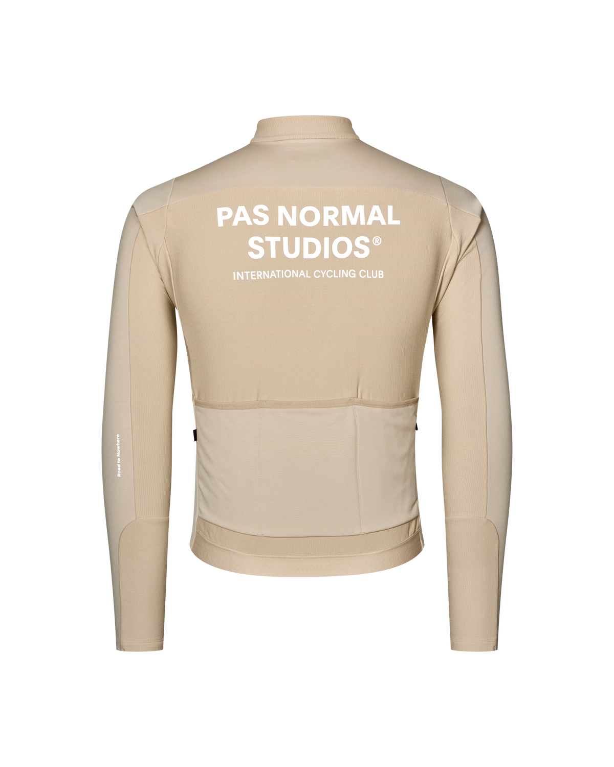 Maillot Largo Pas Normal Studios Mechanism Thermal en Linen, vista trasera #Color_Linen
