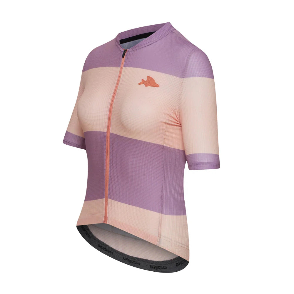 Maillot Corto Mujer Café Du Cycliste Angeline