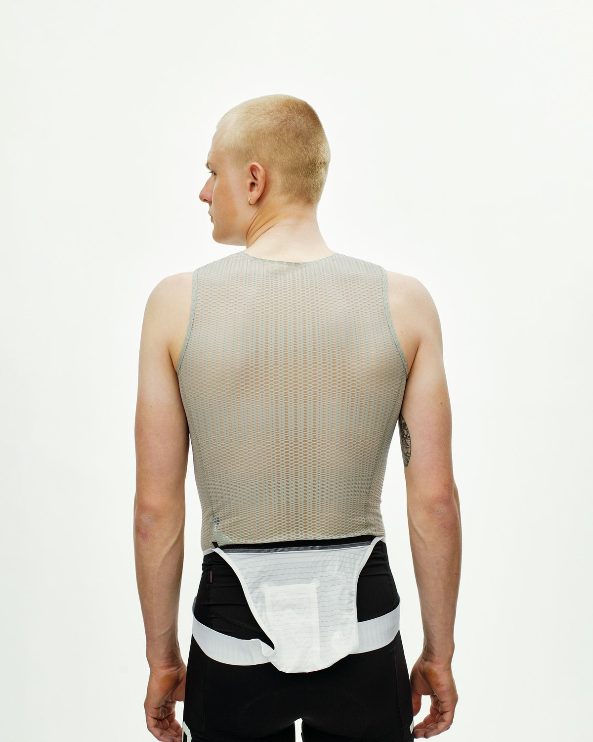 Camiseta Interior Pas Normal Studios PAS Mechanism Pro Sleeveless Light Grey, vista 4 #Color_Light Grey