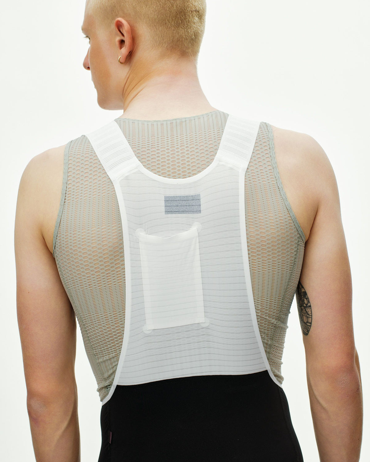 Camiseta Interior Pas Normal Studios PAS Mechanism Pro Sleeveless Light Grey, vista 8 #Color_Light Grey