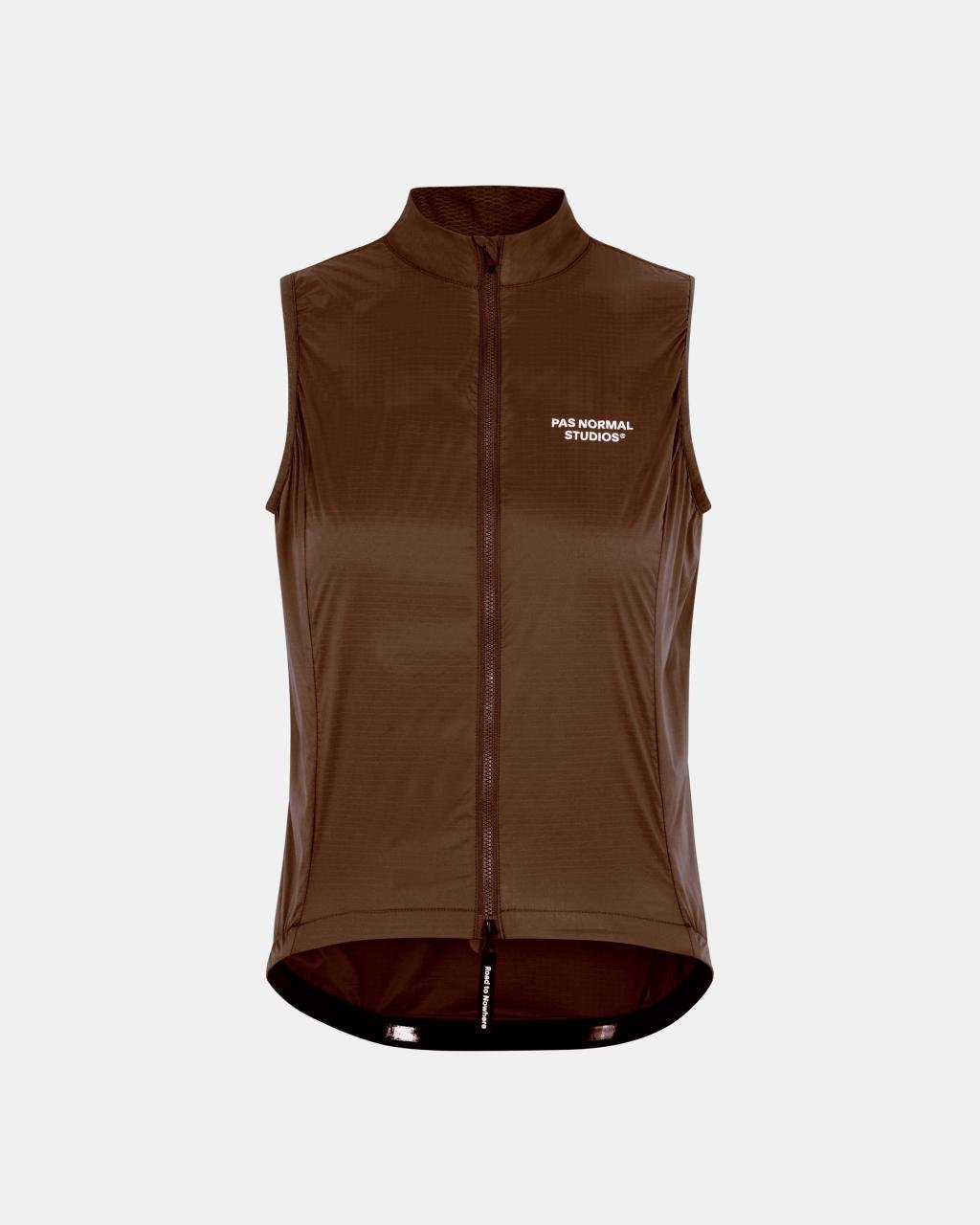 Chaleco Mujer Pas Normal Studios Essential Insulated #Color_Light Brown