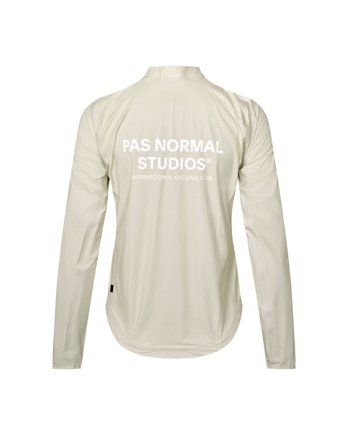 Chaqueta Mujer Pas Normal Studios Mechanism Rain, vista trasera, color Off White #Color_Off White