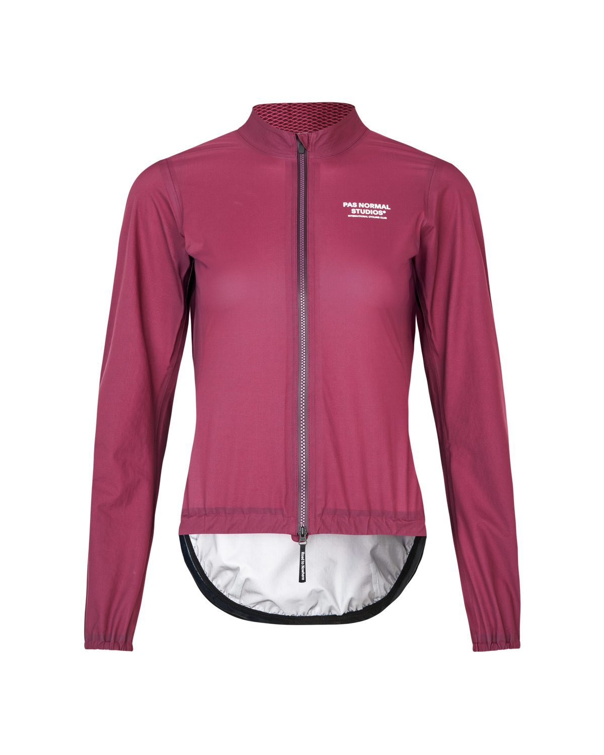 Chaqueta Mujer Pas Normal Studios Mechanism Rain, vista frontal, color Plum #Color_Plum