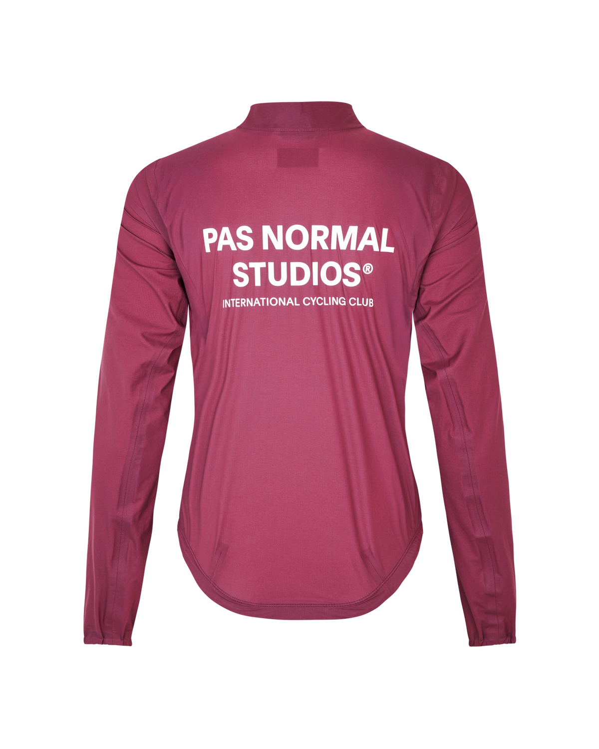 Chaqueta Mujer Pas Normal Studios Mechanism Rain, vista trasera, color Plum #Color_Plum