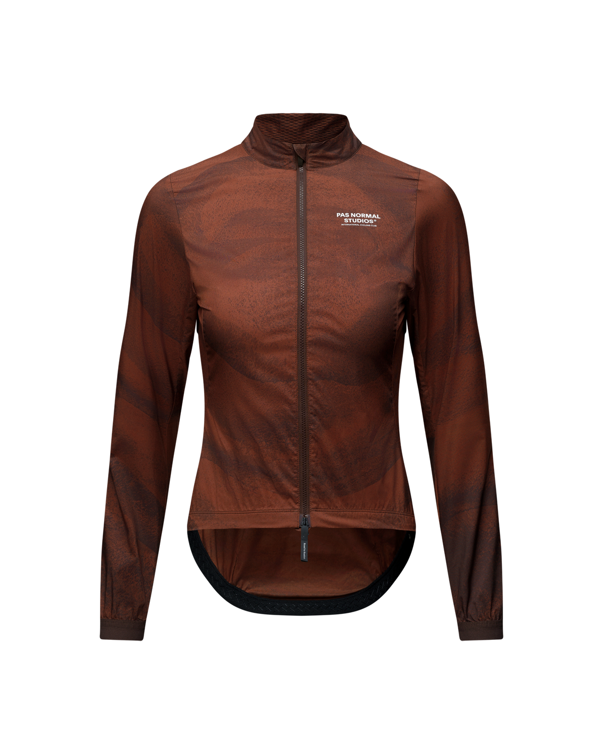Chaqueta Mujer Pas Normal Studios Mechanism Stow Away, vista frontal, color Light Brown #Color_Light Brown
