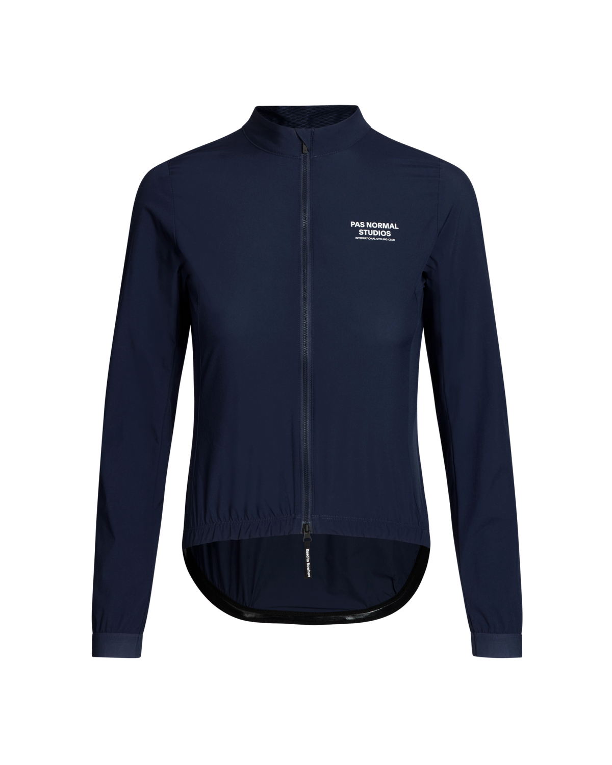 Chaqueta Mujer Pas Normal Studios Mechanism Stow Away, vista frontal, color Navy #Color_Navy