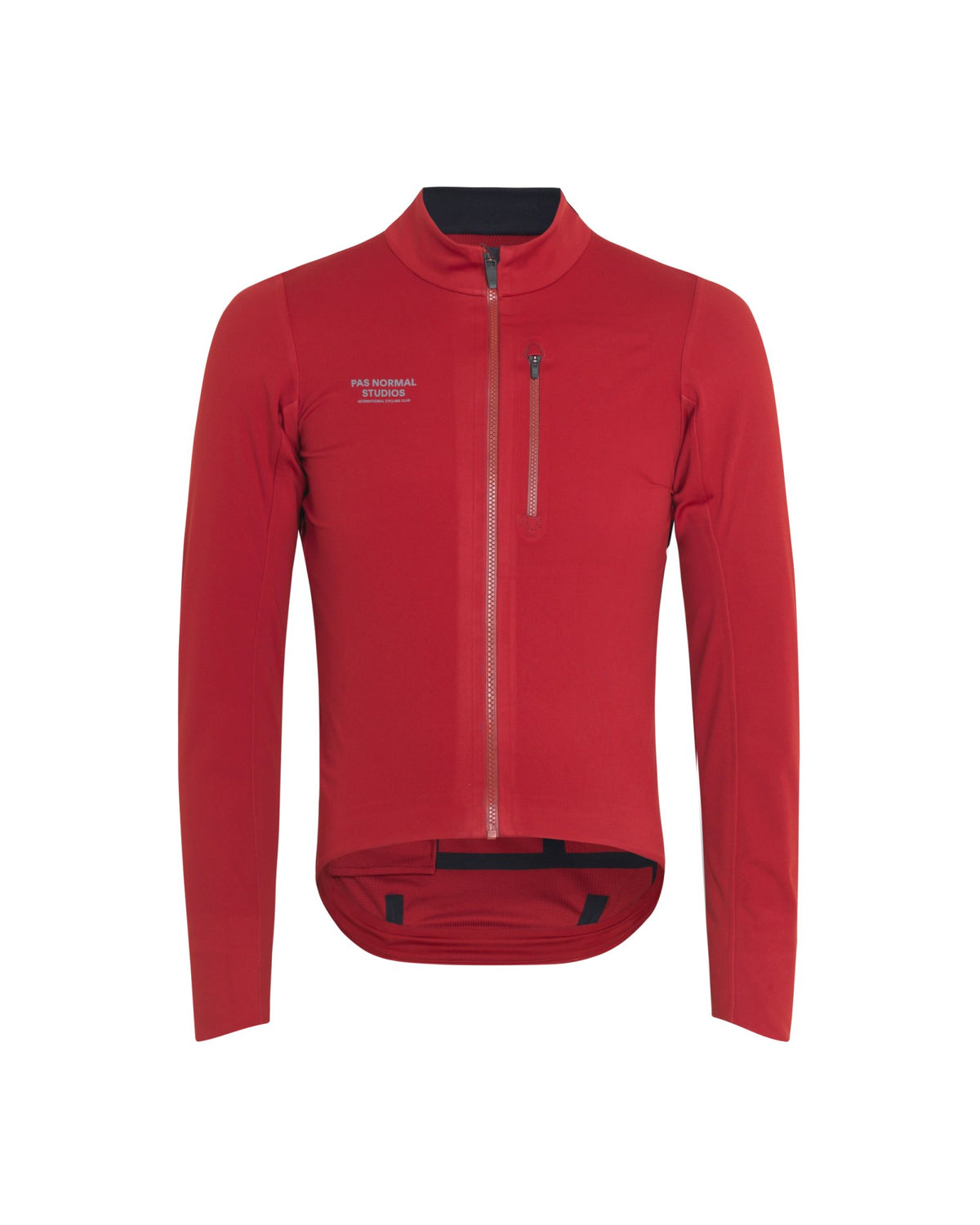 Chaqueta PNS Essential Thermal en Deep Red, vista frontal #Color_Deep Red