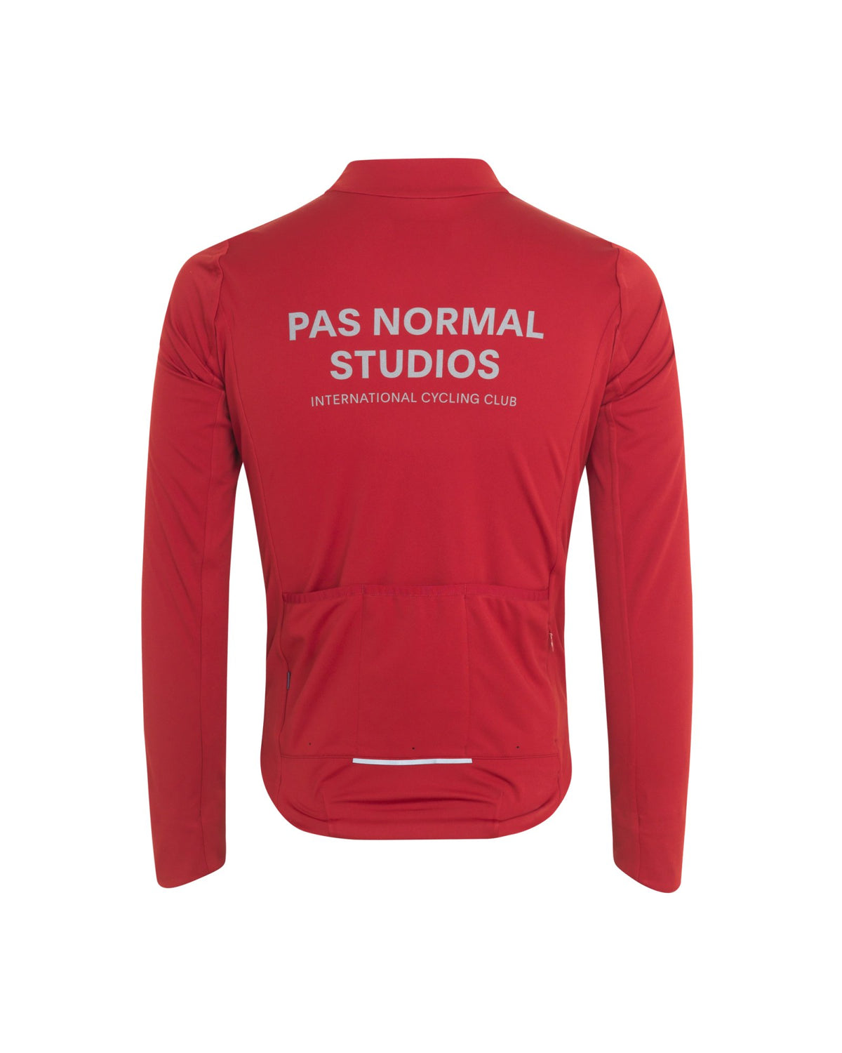 Chaqueta PNS Essential Thermal en Deep Red, vista trasera #Color_Deep Red