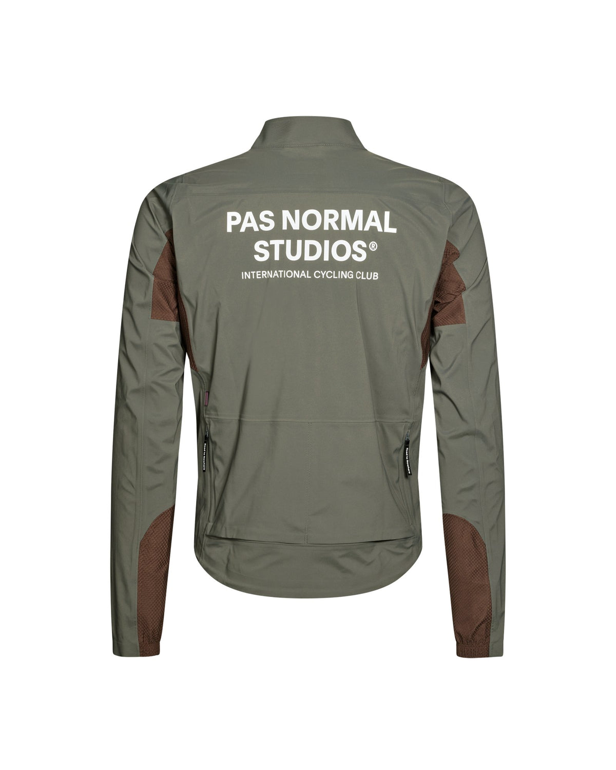 Chaqueta PNS Mechanism Shell en Dark Grey, vista trasera #Color_Dark Grey