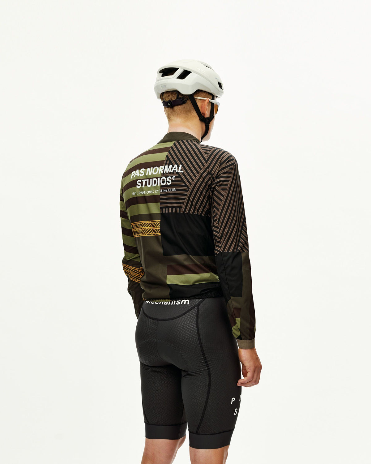 Chaqueta Pas Normal Studios Mechanism Stow Away AOP International Green, vista 4 #Color_AOP International Green