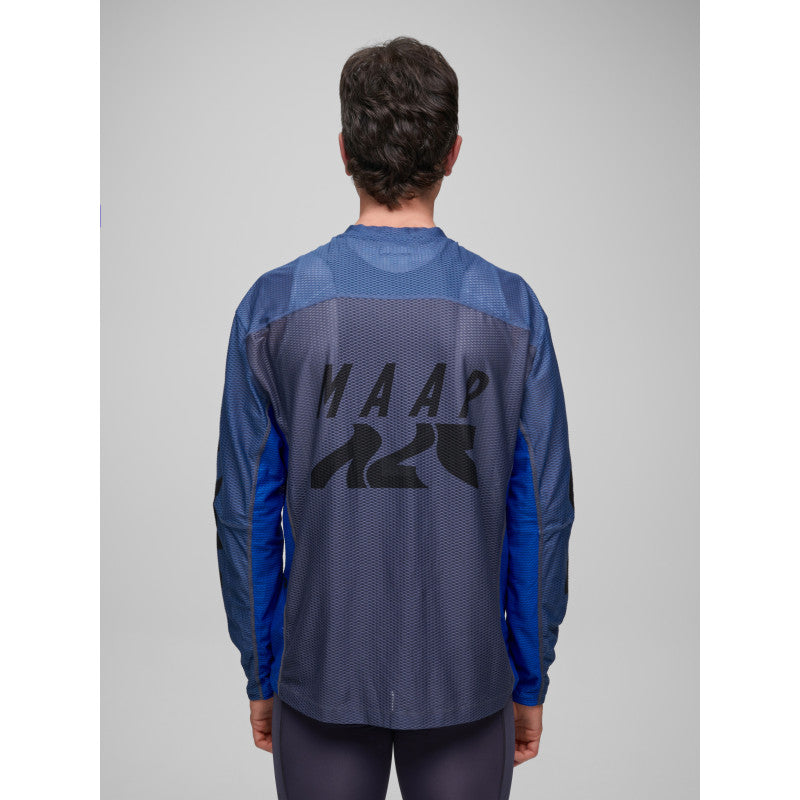 Camiseta Larga Maap Alt Road Air Mesh LS Tee · Vista 2 #Color_Mixed Blue
