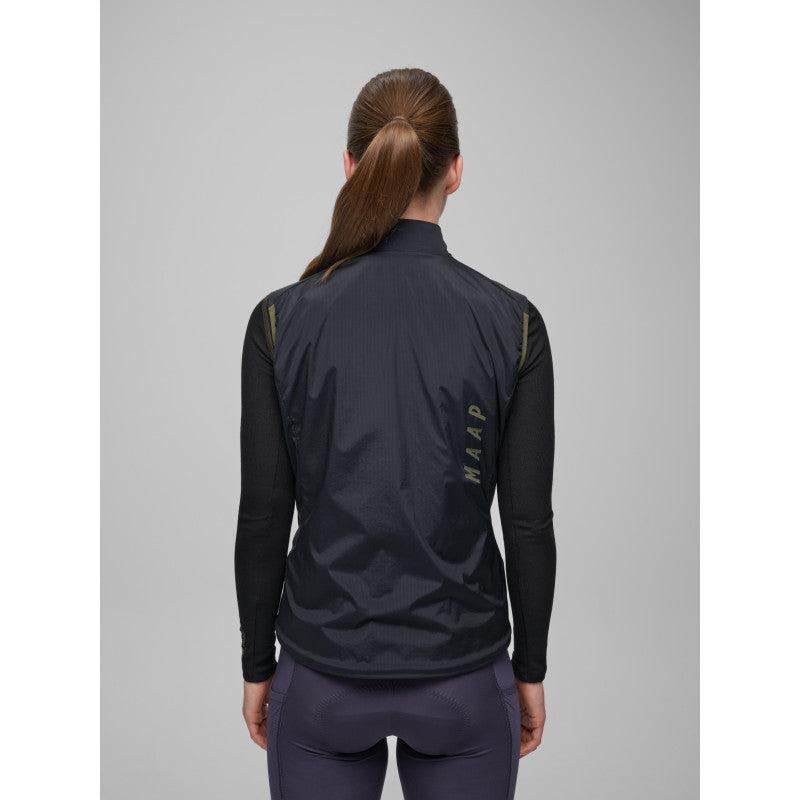 Chaleco Maap Alt Road Insulated Vest Mujer · Vista 2 #Color_Black/Black