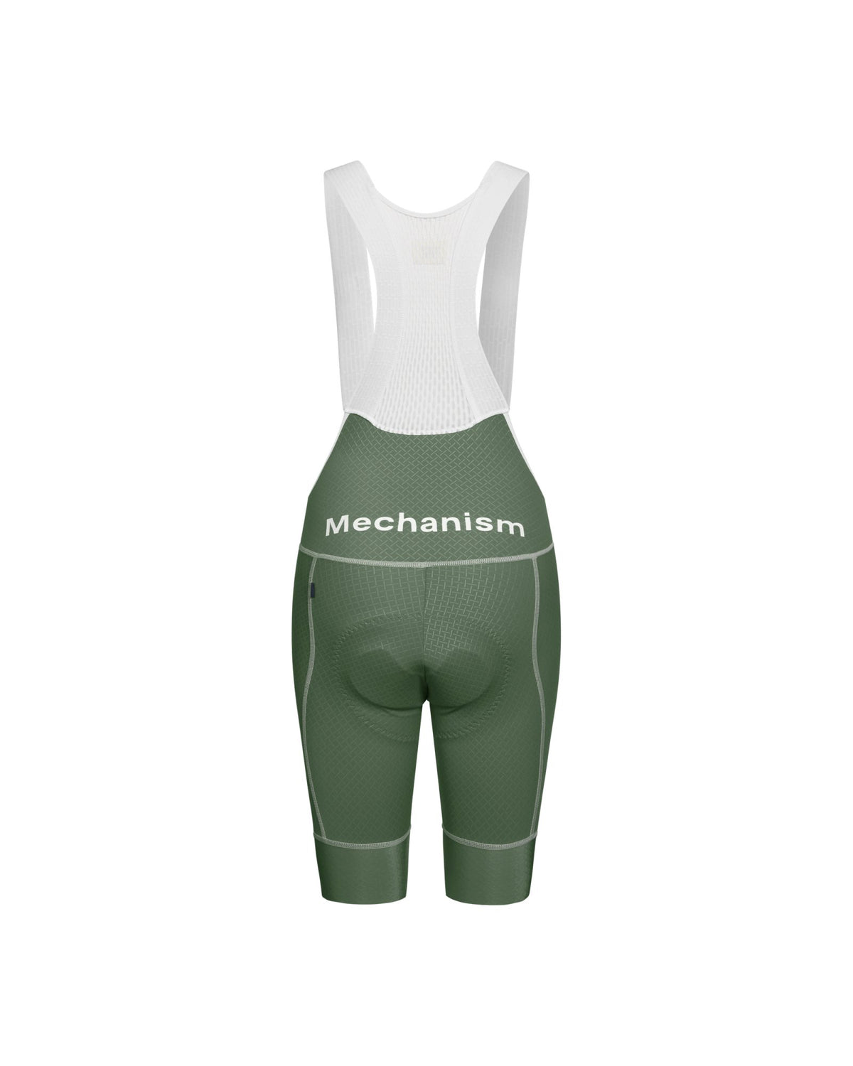 Culotte Corto Mujer PNS Mechanism en Khaki Green, vista trasera #Color_Khaki Green