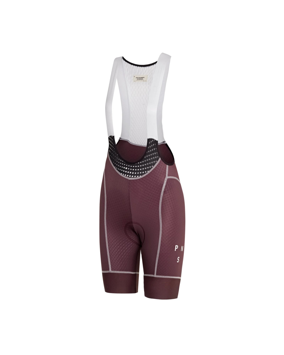 Culotte Corto Mujer PNS Mechanism en Light Burgundy, vista lateral #Color_Light Burgundy