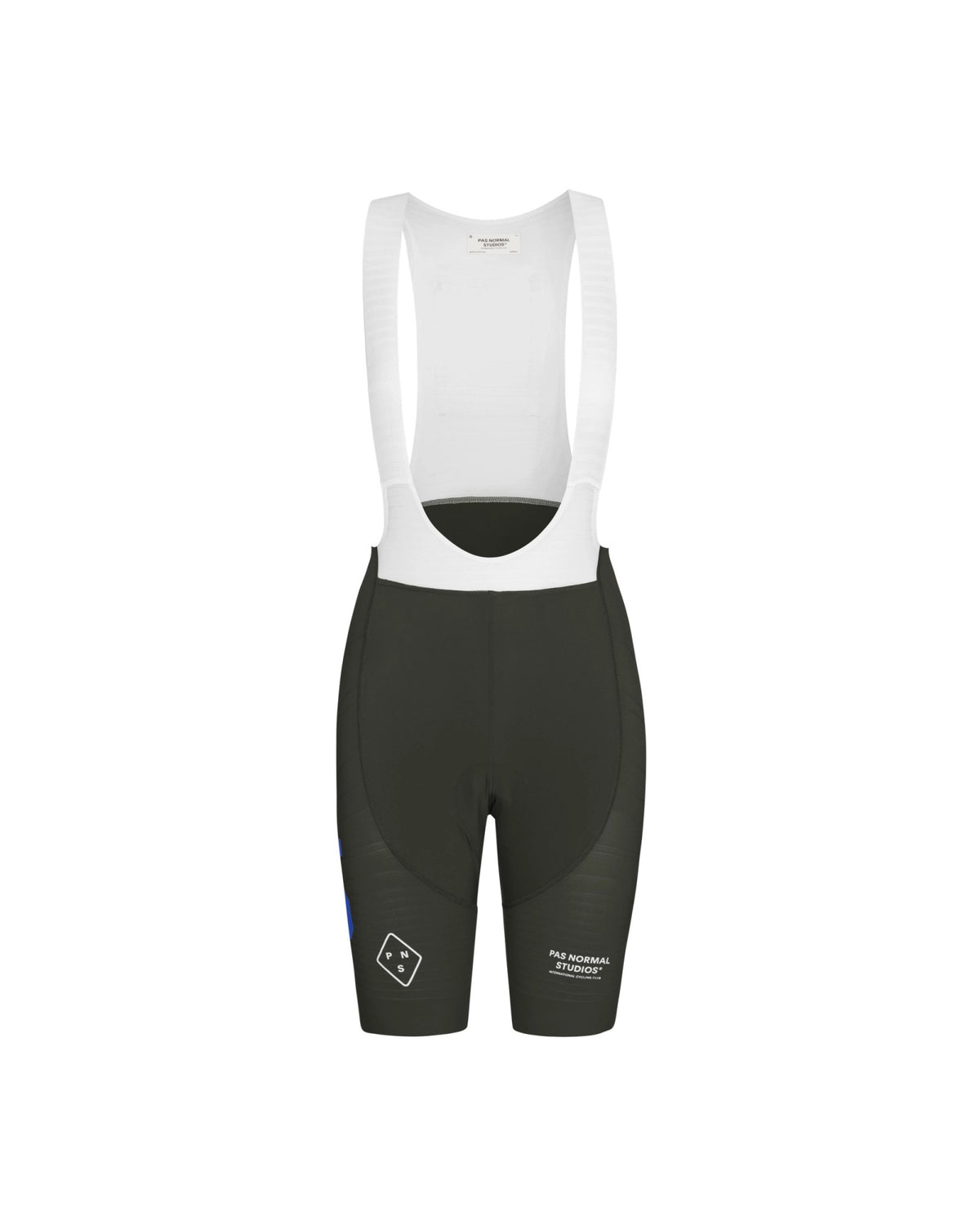Culotte corto de mujer Pas Normal Studios PAS Mechanism Pro en Dark Olive, vista frontal #Color_Dark Olive