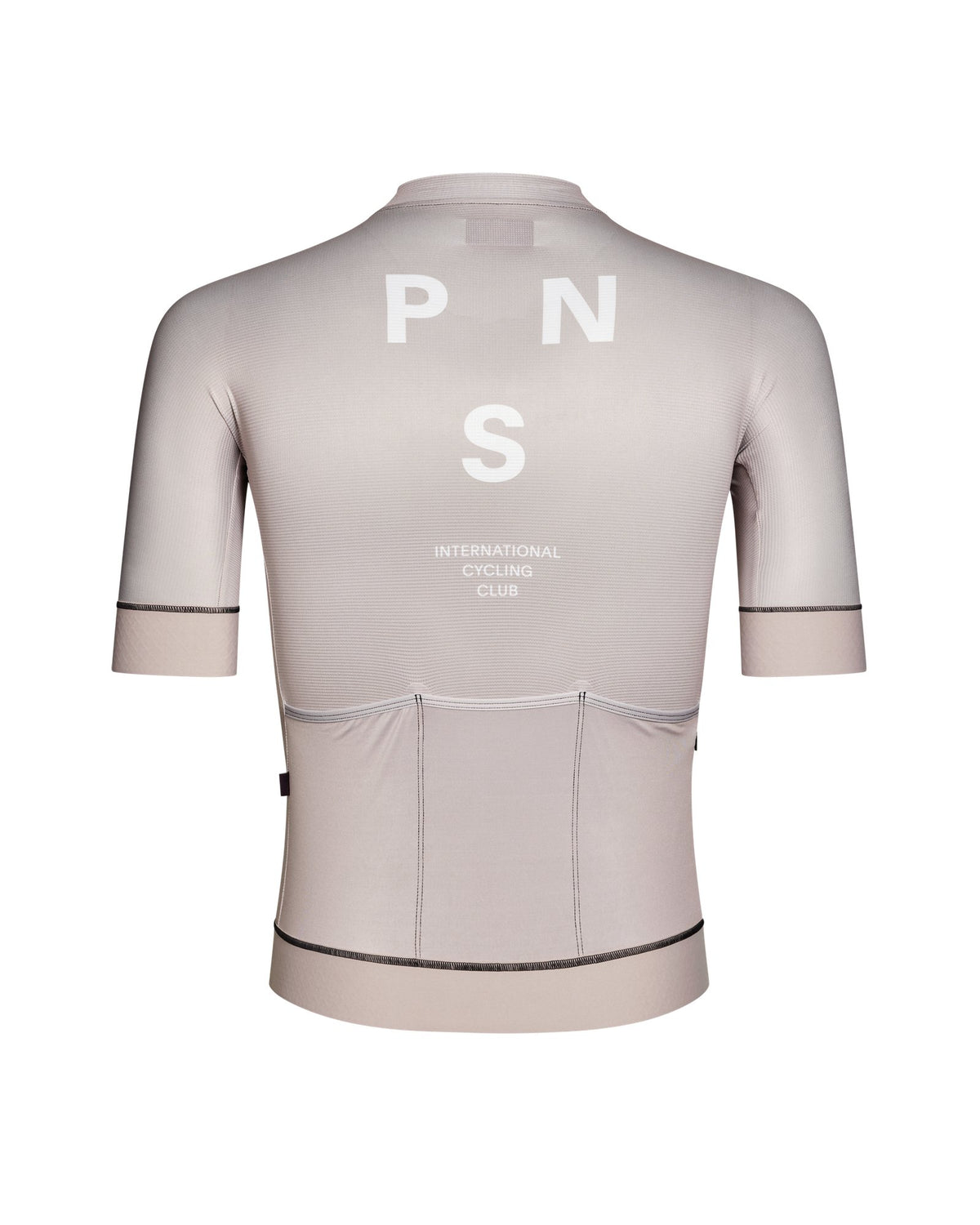 Maillot Corto Pas Normal Studios Mechanism en Haze, producto plano por detrás #Color_Haze