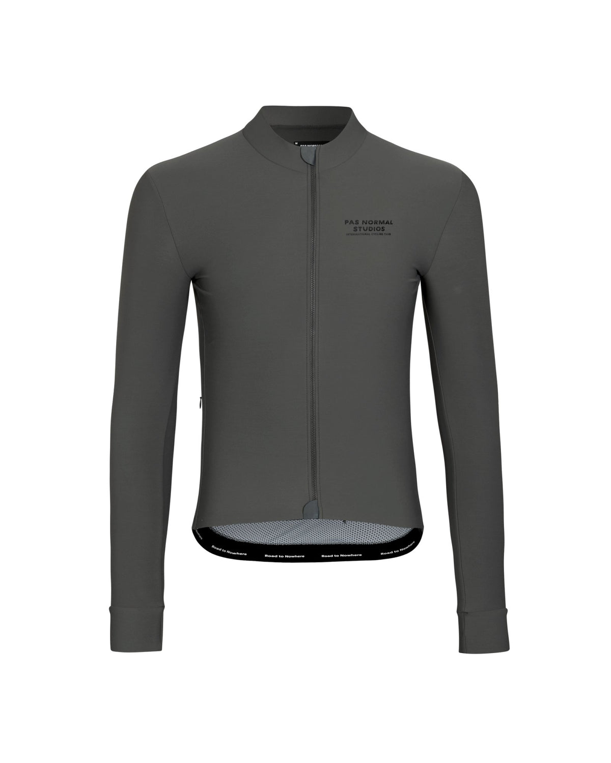 Maillot Largo Pas Normal Studios Mechanism en Dark Grey, vista frontal #Color_Dark Grey