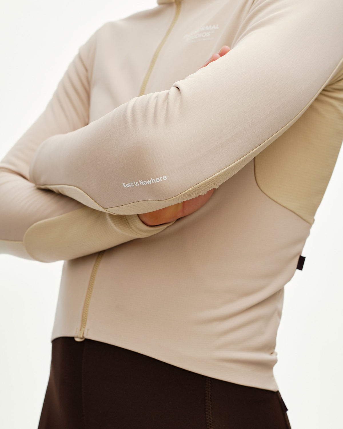 Maillot Largo Pas Normal Studios Mechanism Thermal en Linen, detalle del producto #Color_Linen