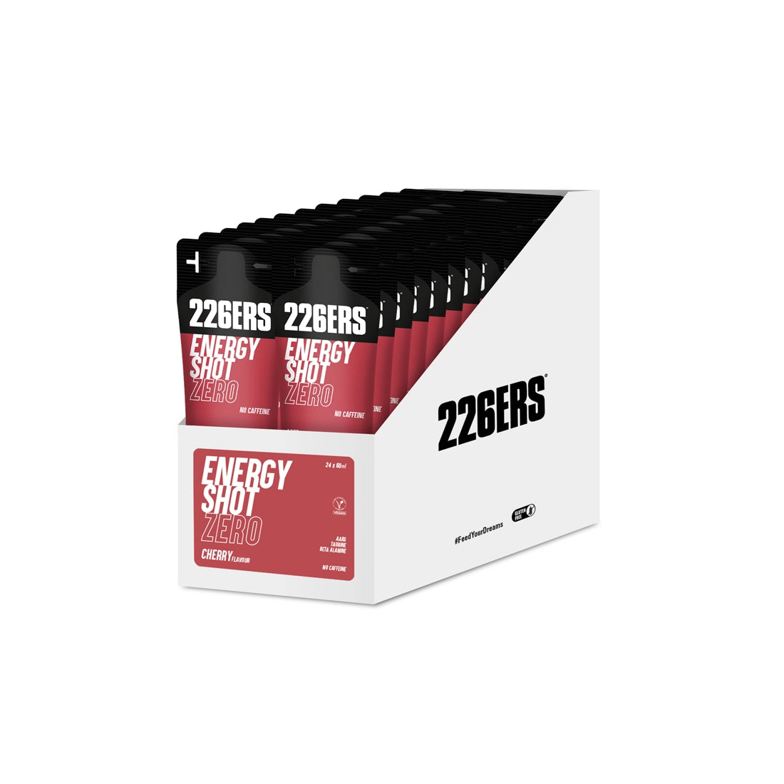 Gel 226ers Energy Shot Stick Cherry Zero No Caffeine 60ml