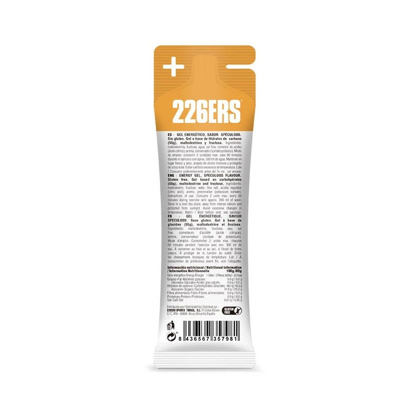 Gel 226ers High Fructose 55g CH Speculoos Flavour