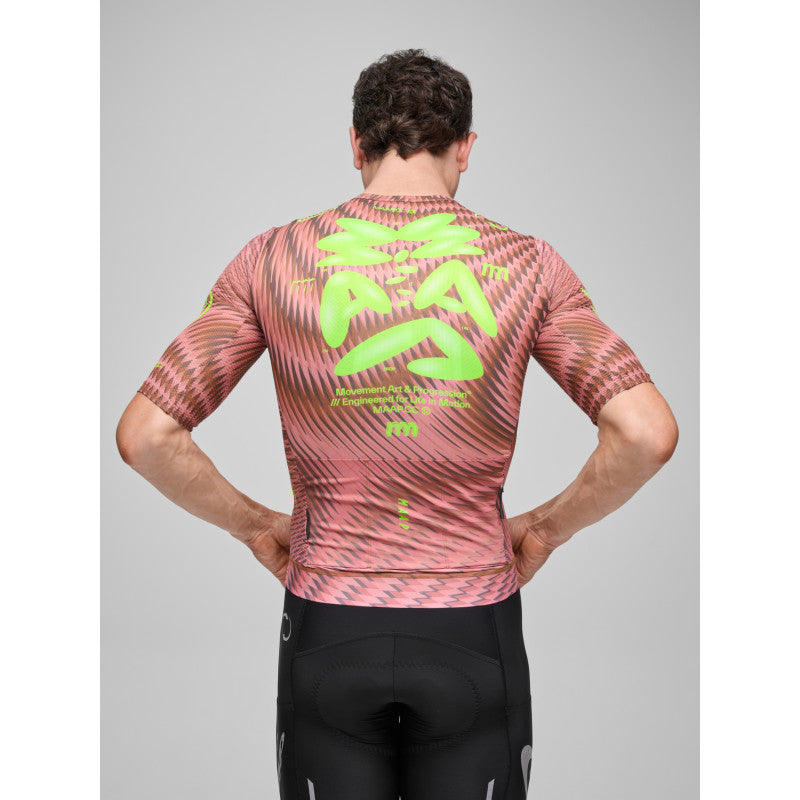 Maillot Corto Maap Spectrum Pro Air Jersey 3.0 en Mirage, modelo, vista trasera #Color_Mirage