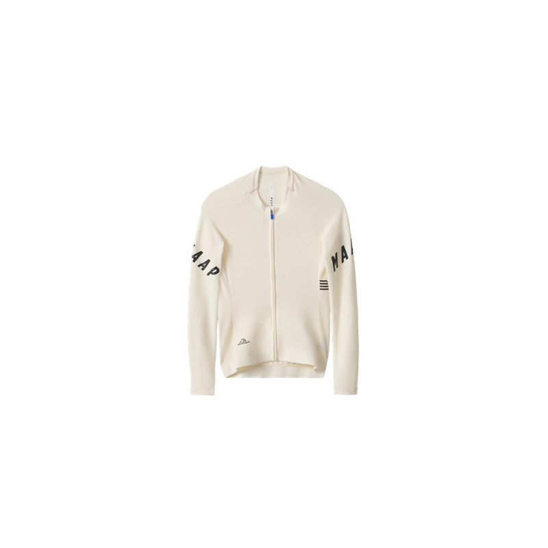 Maillot Largo Mujer Maap Aeon Long Jersey en Chalk, producto, vista frontal #Color_Chalk