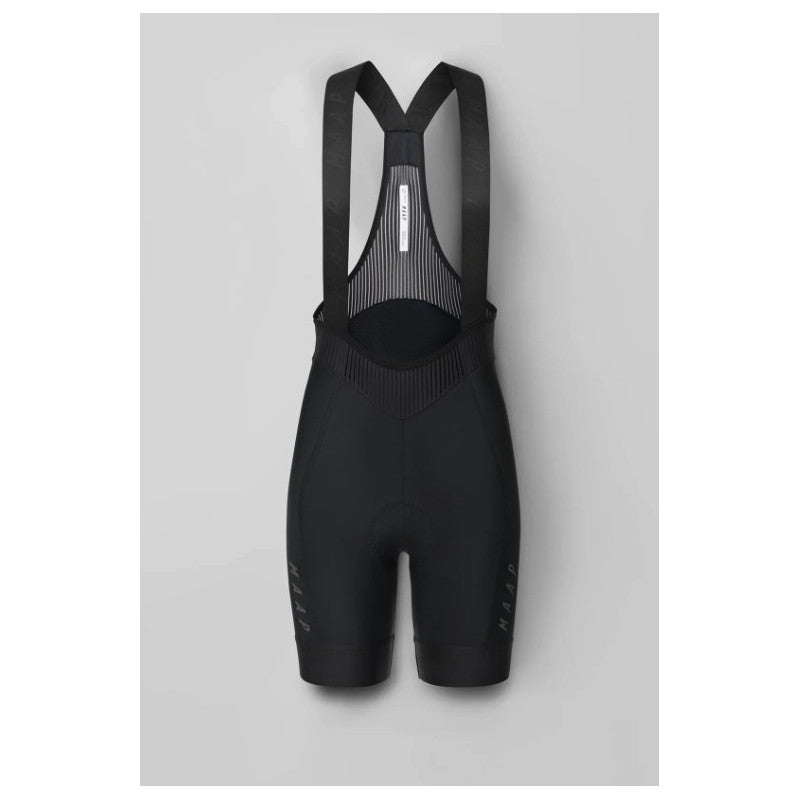 Culotte Corto Mujer Maap Short Team Bib Evo en Negro, producto, vista frontal #Color_Negro