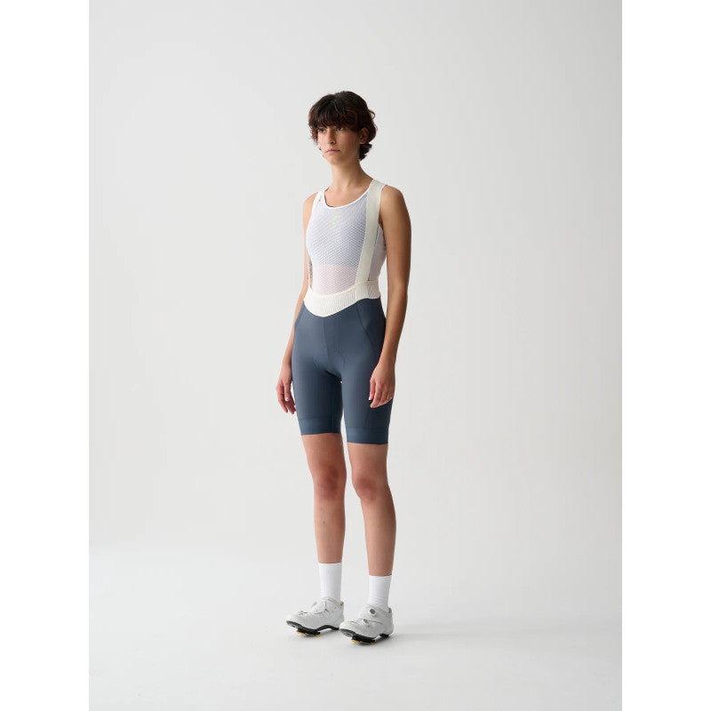 Culotte Corto Mujer Maap Team Bib Evo Cargo en Midnight, modelo, vista frontal #Color_Midnight