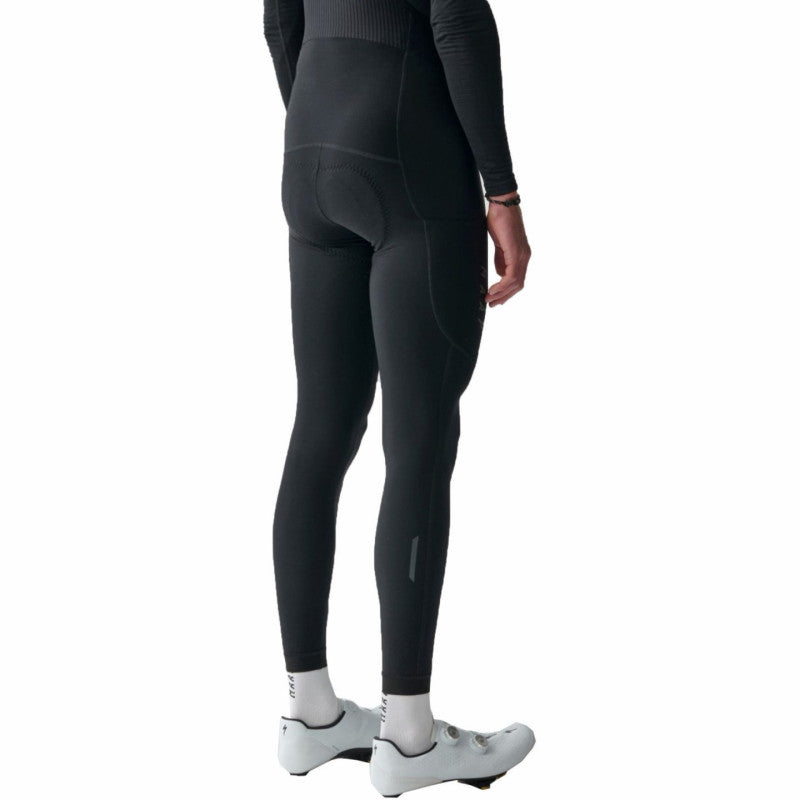 Culotte Largo Maap Team Bib Evo Thermal Cargo Tights en Negro, modelo, vista trasera #Color_Negro