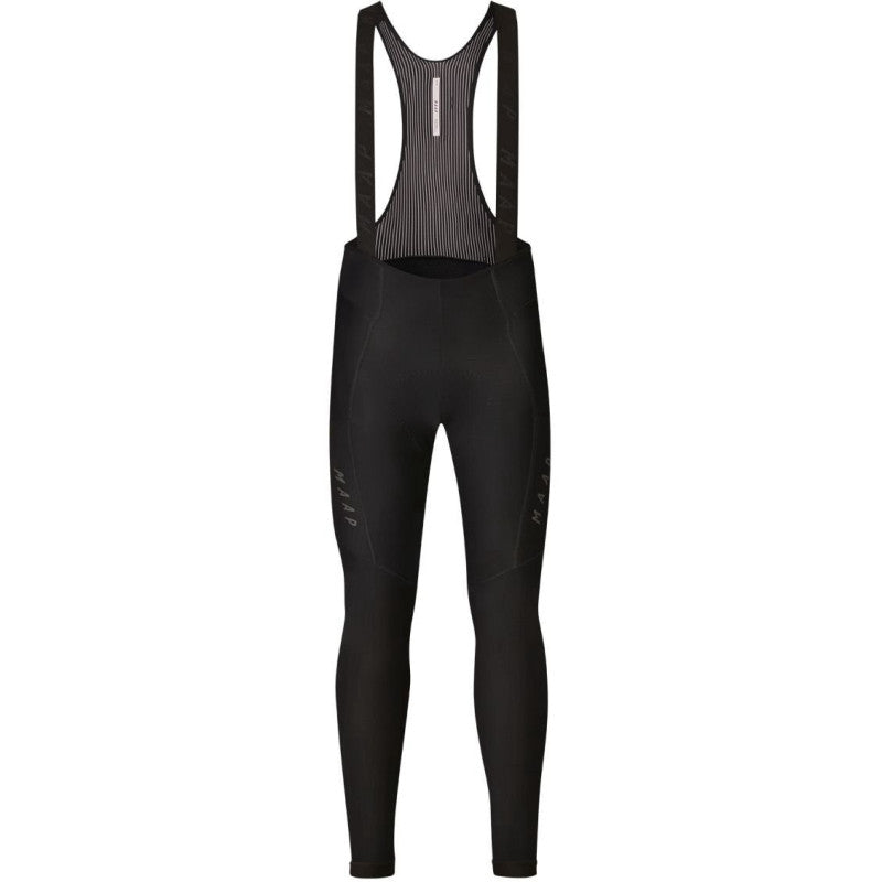 Culotte Largo Maap Team Bib Evo Thermal Cargo Tights en Negro, producto, vista frontal #Color_Negro