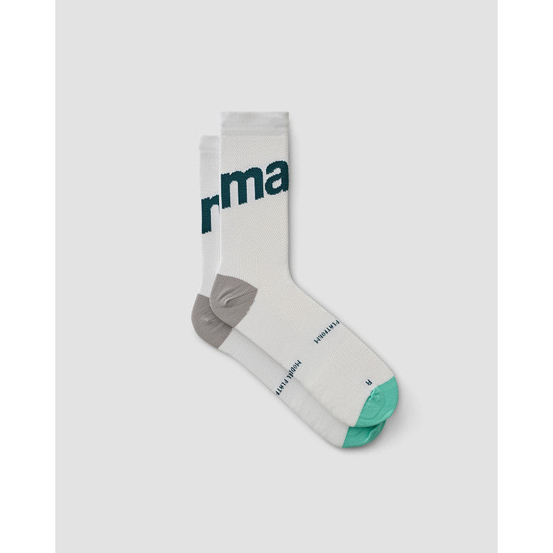 Calcetines Maap Training Sock en Blanco, producto, vista frontal #Color_Blanco
