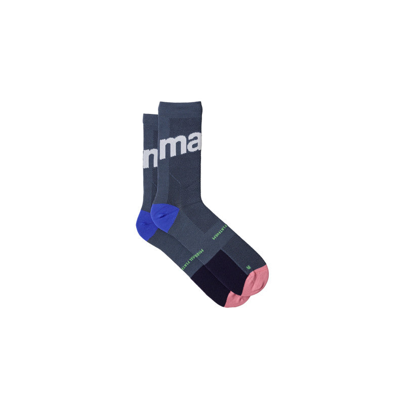 Calcetines Maap Training Sock en Midnight, producto, vista frontal #Color_Midnight