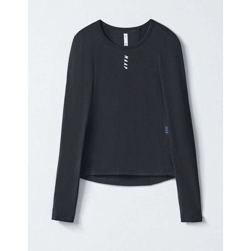 Camiseta Interior Larga Maap Thermal Base Layer LS Tee Mujer · Vista 2 #Color_Negro