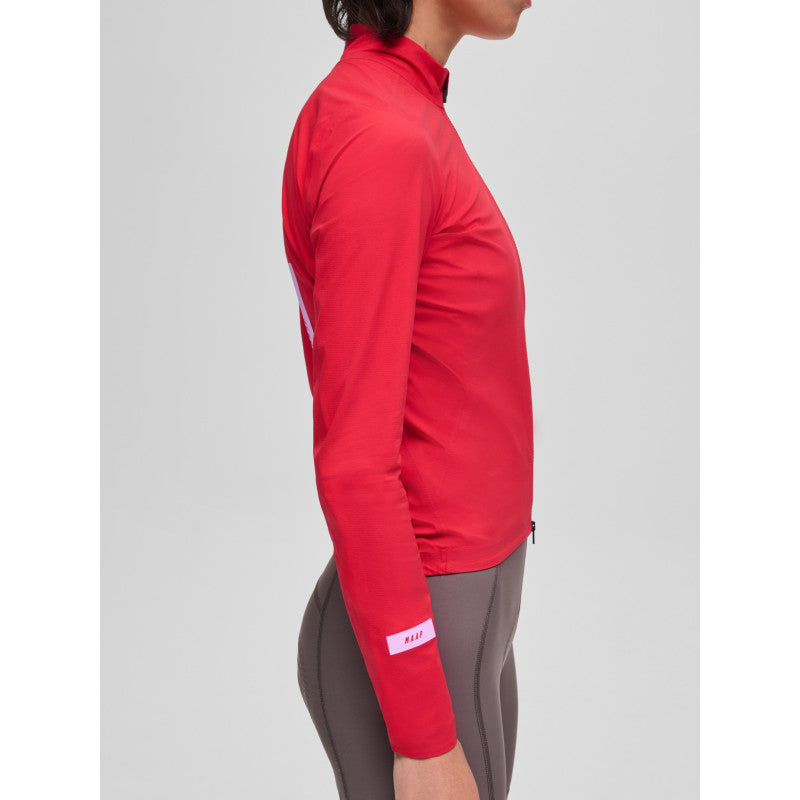 Chaqueta Mujer MAAP Pro Atmos Jacket Carmine · foto oficial 3 #Color_Rojo
