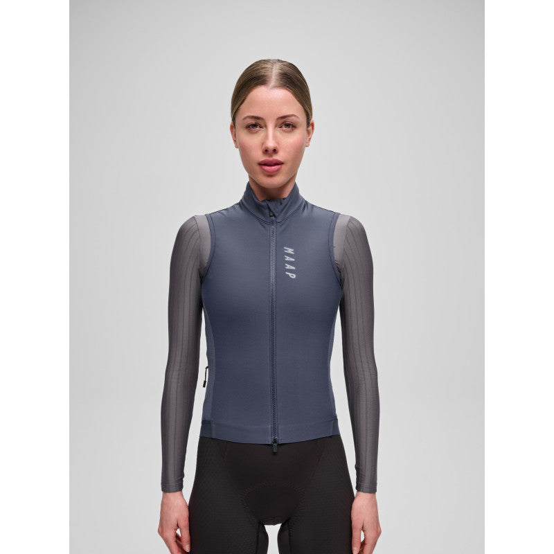 Chaleco Maap Team Thermal Vest Mujer · Vista 1 #Color_Carbon Blue
