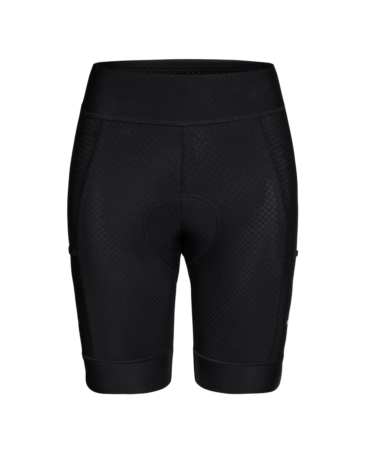 Mallas Cortas Mujer PNS Essential en Black, vista frontal #Color_Black