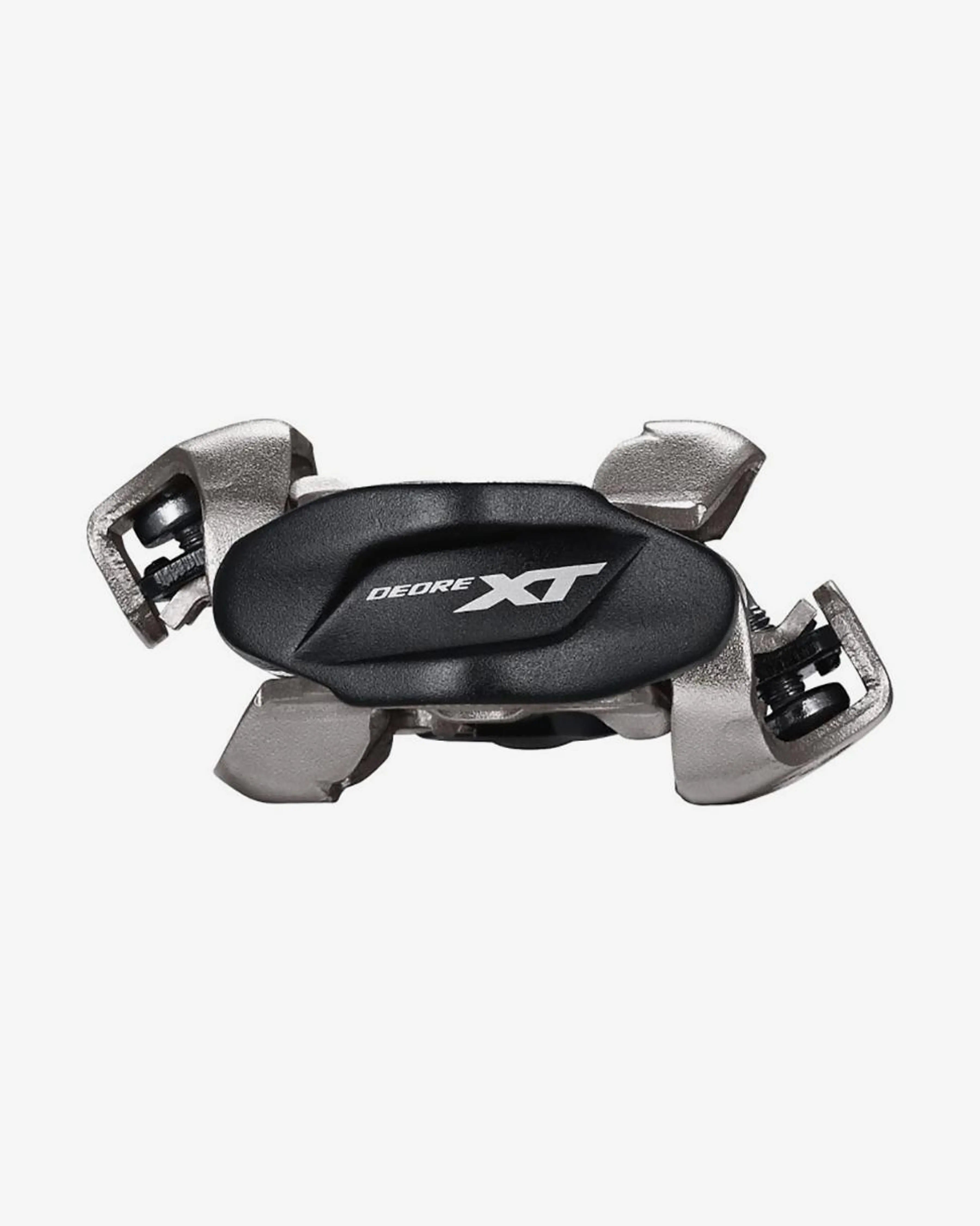 Pedales Shimano XT M8100 XC SPD negro plateado