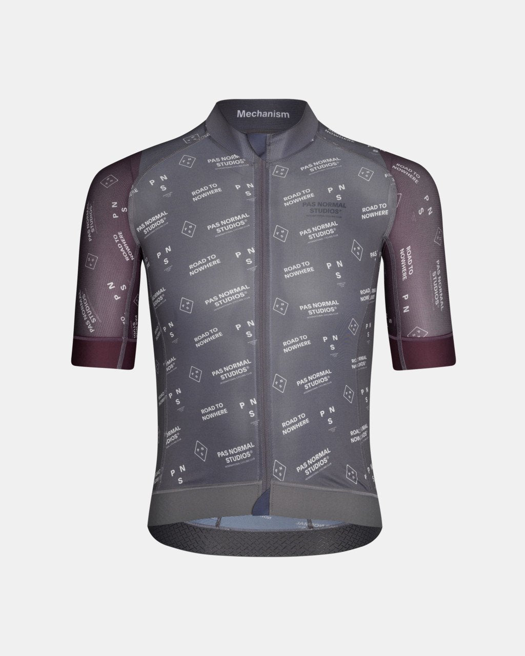 Maillot Corto Pas Normal Studios Mechanism Late Drop en Grey Contrast #Color_Grey Contrast