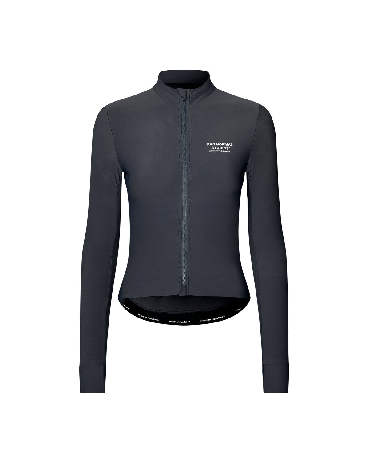 Maillot Largo Mujer Pas Normal Studios Mechanism en Dark Navy, vista frontal #Color_Dark Navy