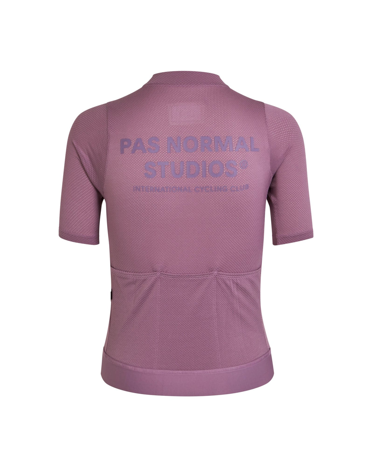Maillot Pas Normal Studios Solitude Mesh en Light Mauve, vista trasera de estudio #Color_Light Mauve