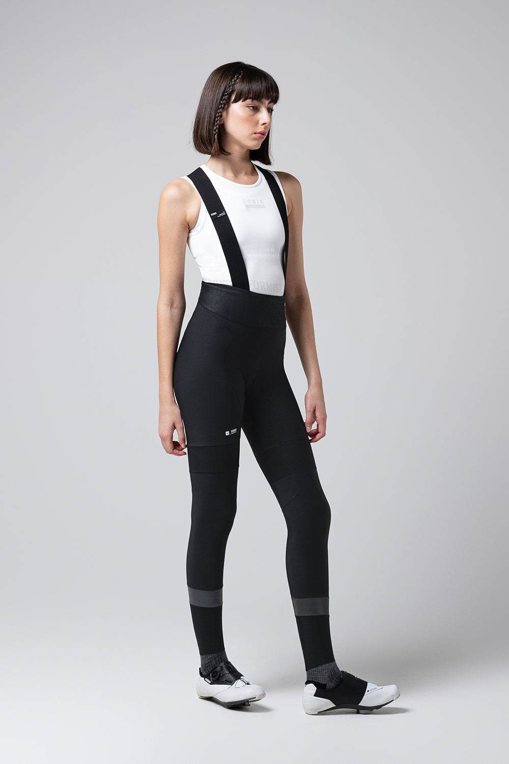 Culotte Largo Mujer Gobik Absolute 7.0 en Black, vista trasera sobre modelo #Color_Black