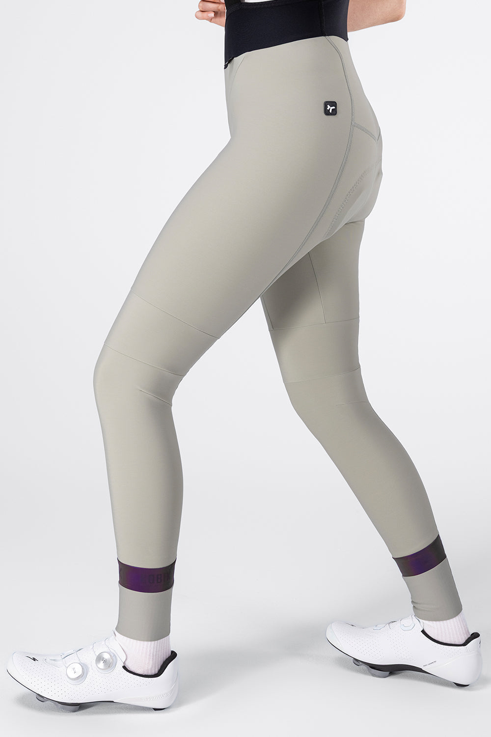 Culotte Largo Mujer Gobik Absolute 8.0 en Leek, vista lateral sobre modelo #Color_Leek