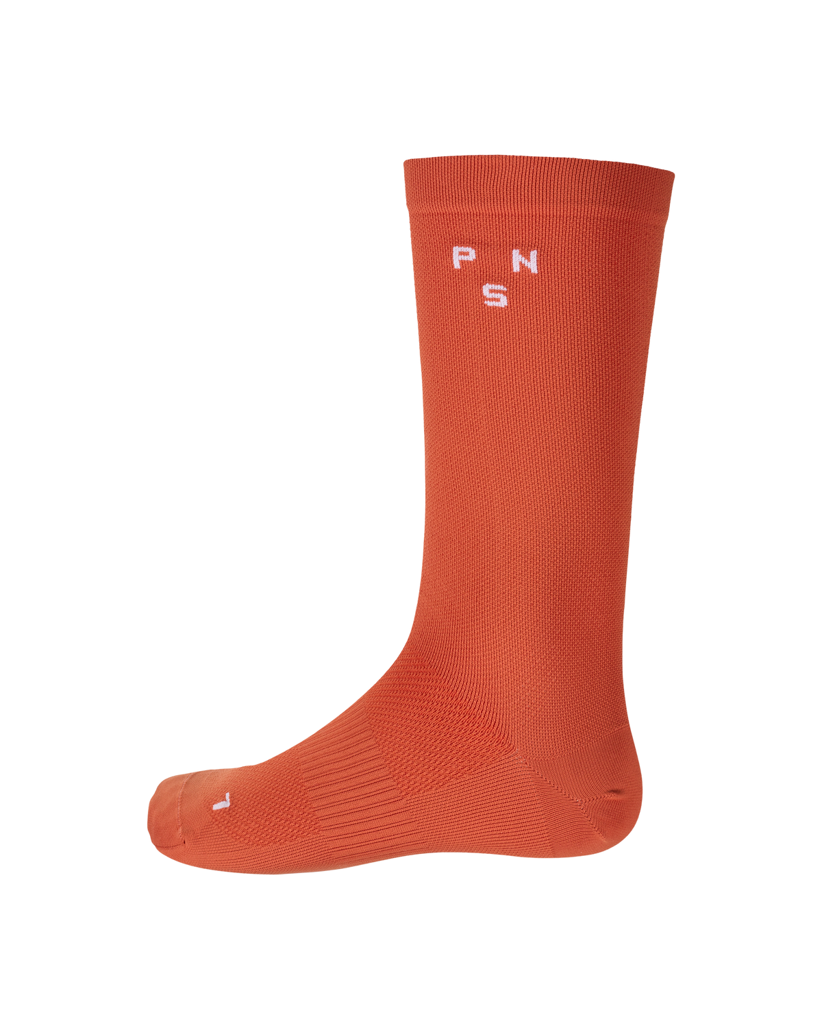 Race Socks Hibiscus Orange en vista plana #Color_Hibiscus Orange